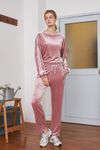 Cielcoco CLWP9117 Elegante Trainingshose aus Samt ALTROSA Hergestellt in Südkorea
